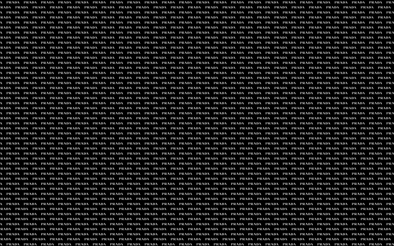 Текстура из названия бренда Prada