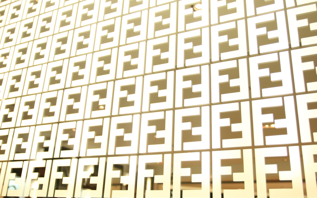 Текстура из логотипа Fendi