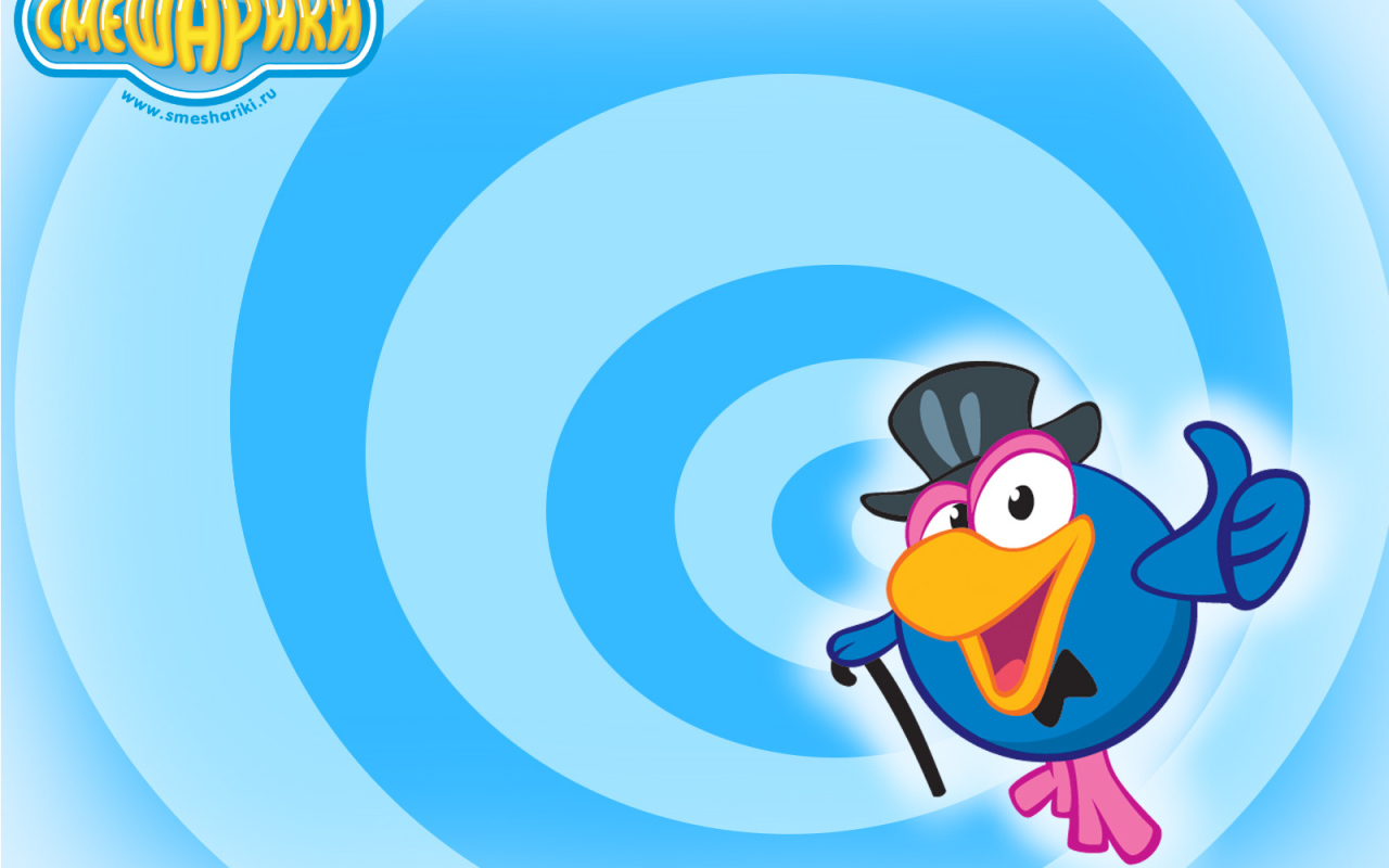 Кар-Карыч в шляпе в мультфильме Смешарики