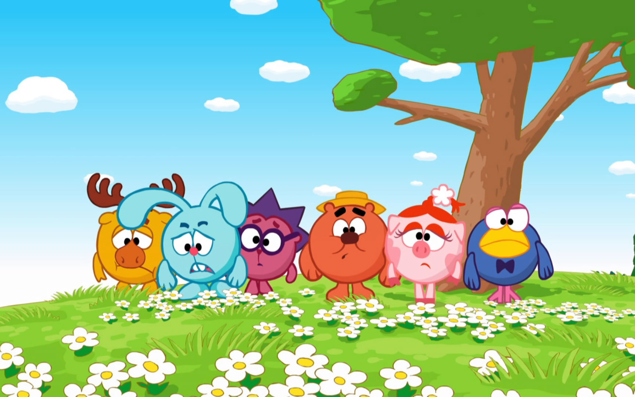 Грусть и печаль в мультфильме Смешарики