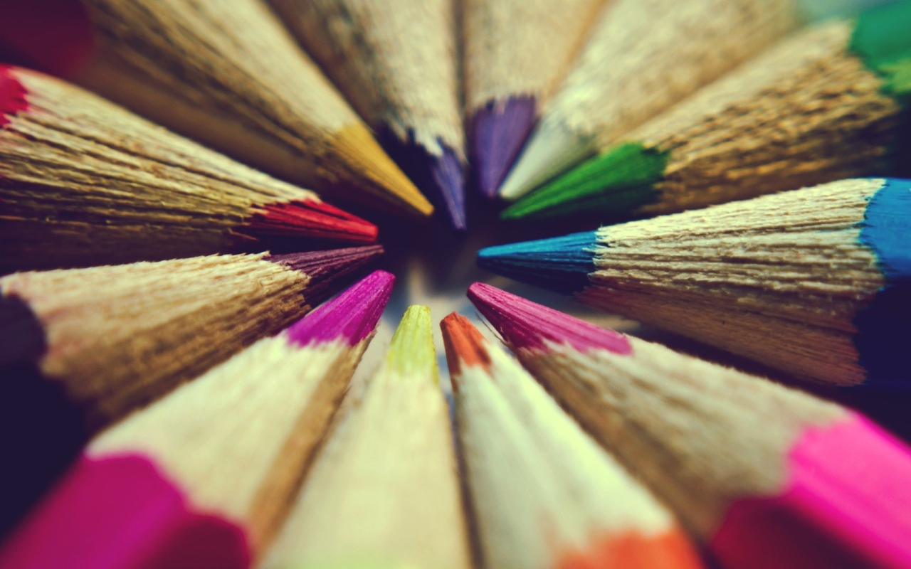 Разноцветные карандаши