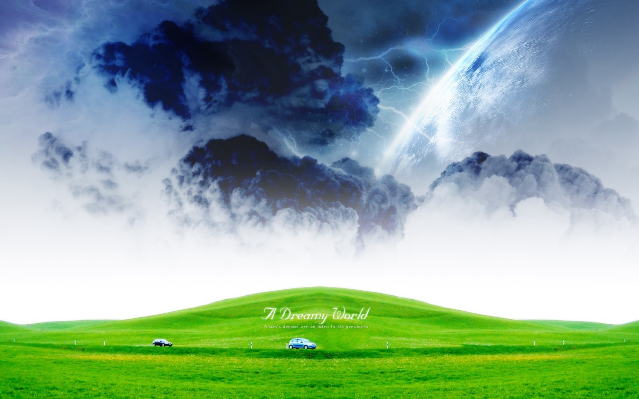 Зеленый фантастический мир