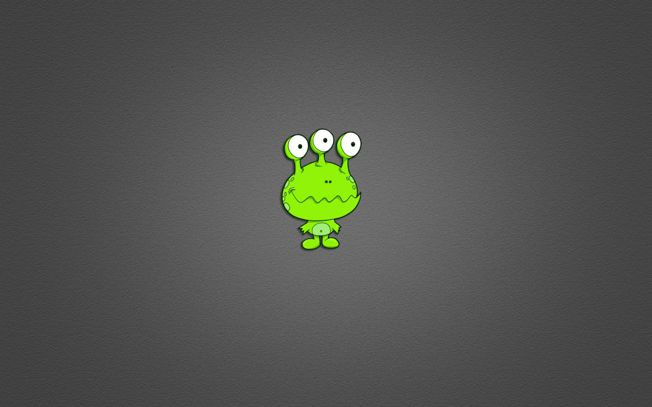 Трехглазый инопланетянин