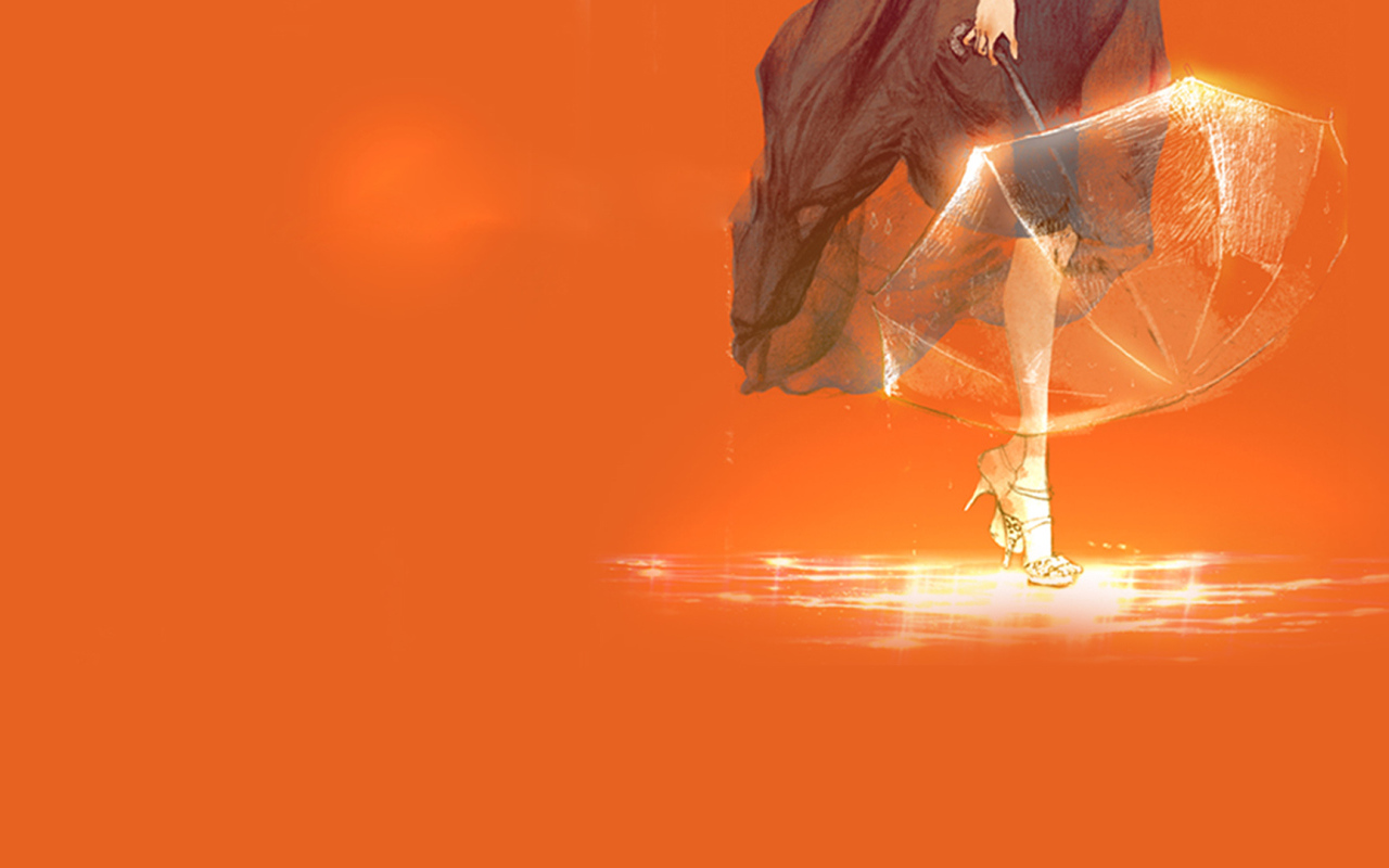 Прозрачный зонтик