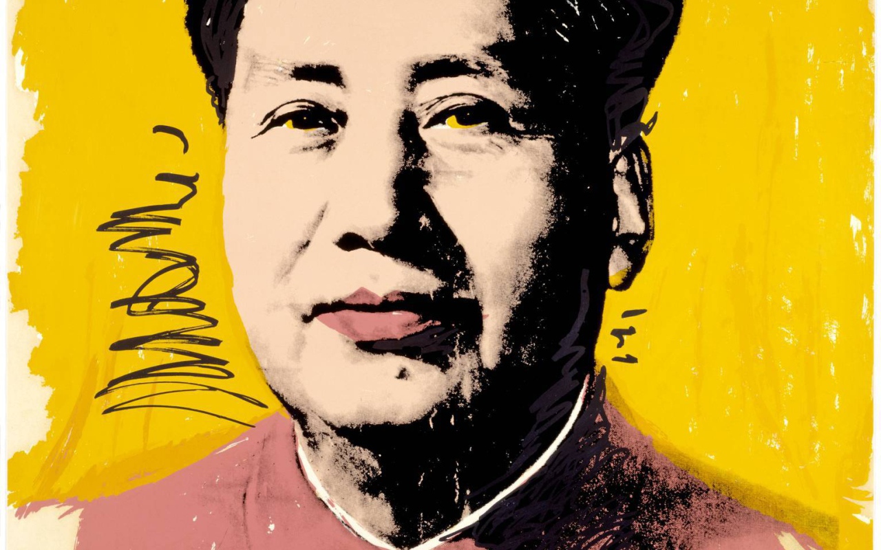 Знаменитая картина Энди Уорхола китаец