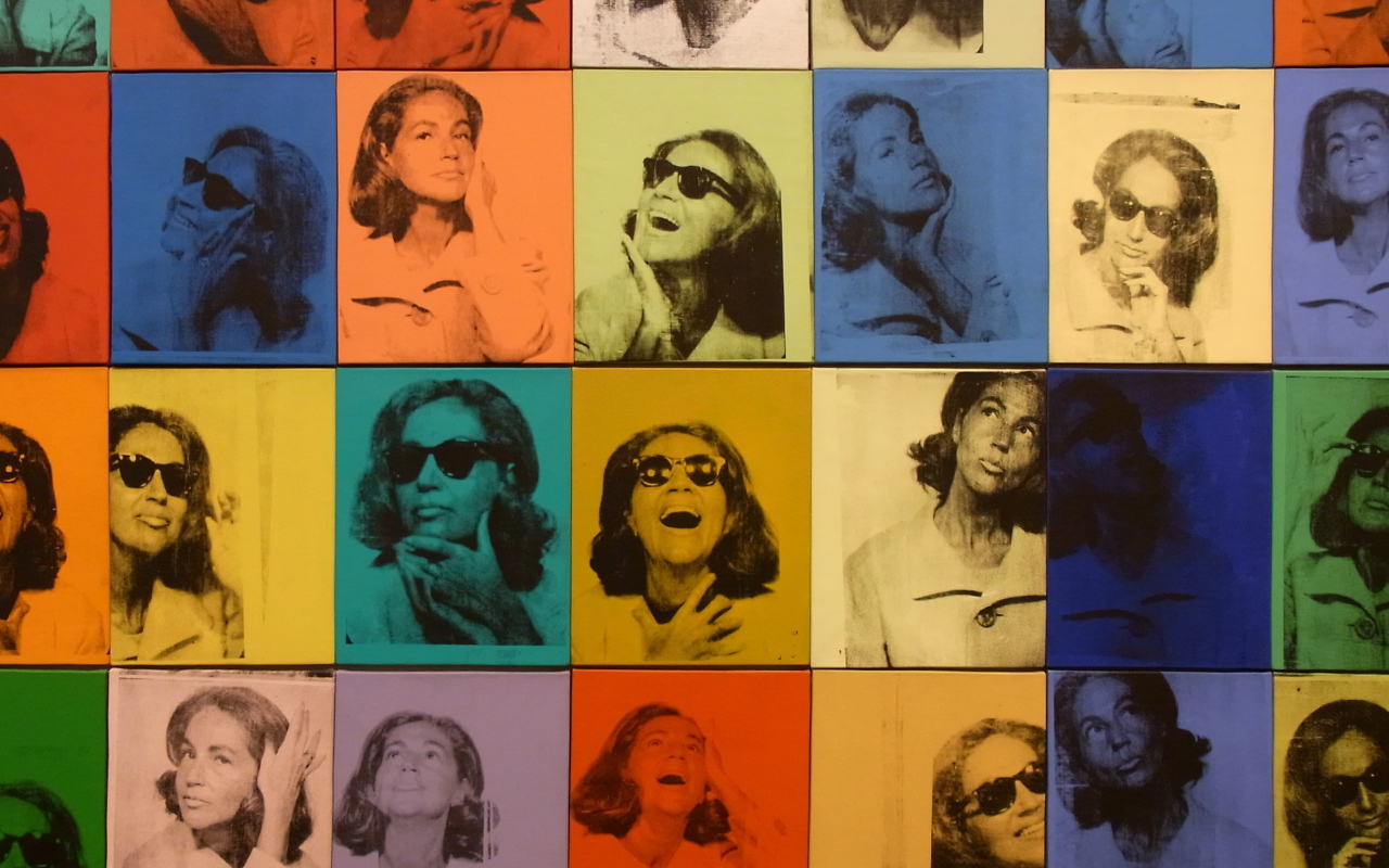 Картина Энди Уорхола шестидесятых