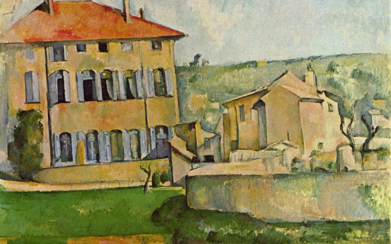 Картина Сезанна - Особняк