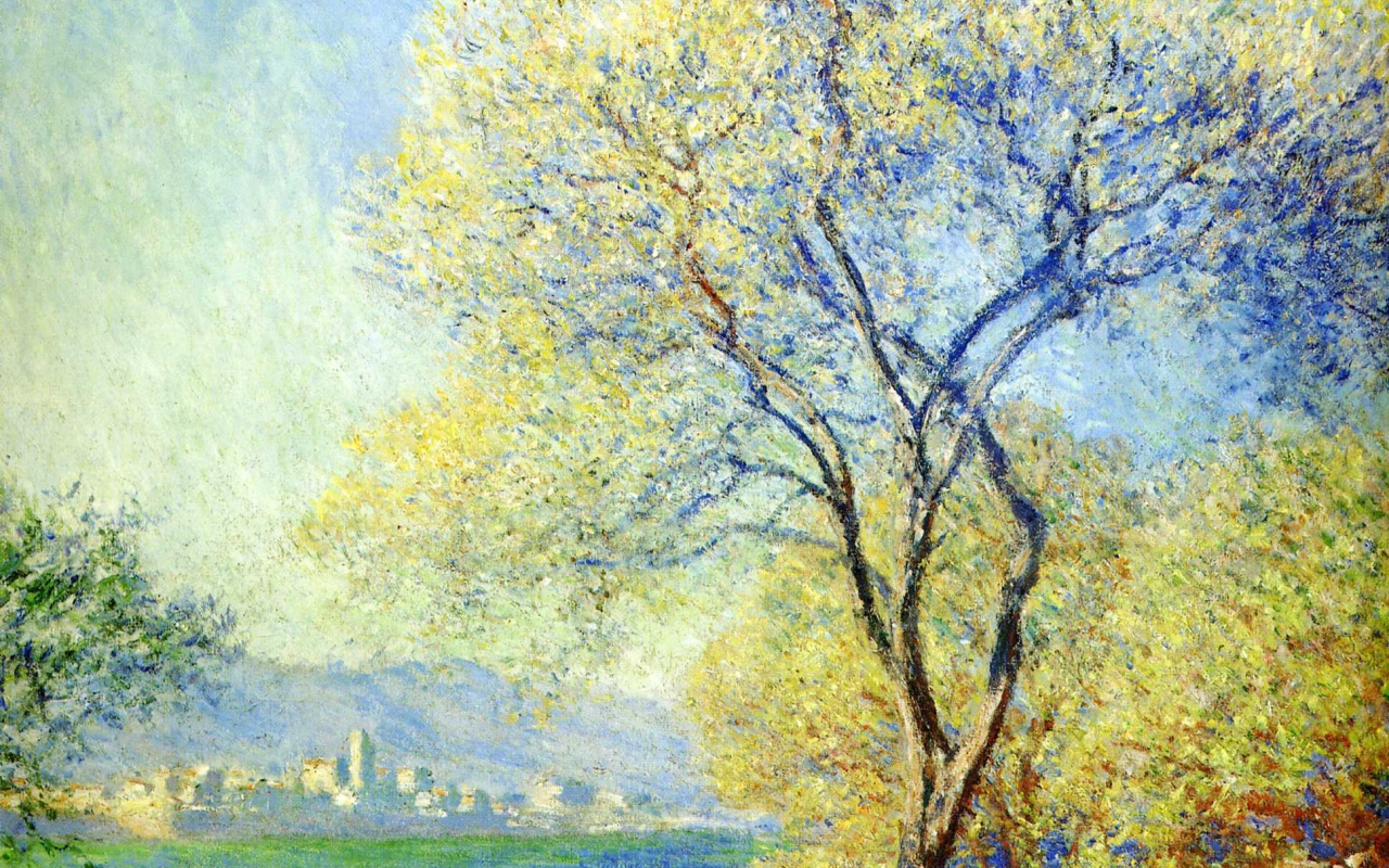 Картина Клода Моне - Весна