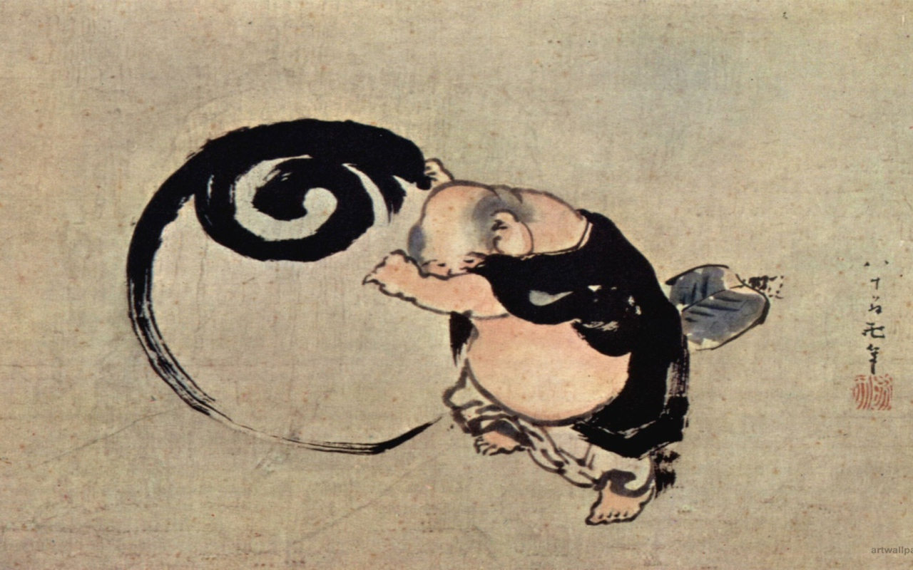 Картина Энди Уорхола Толстяк