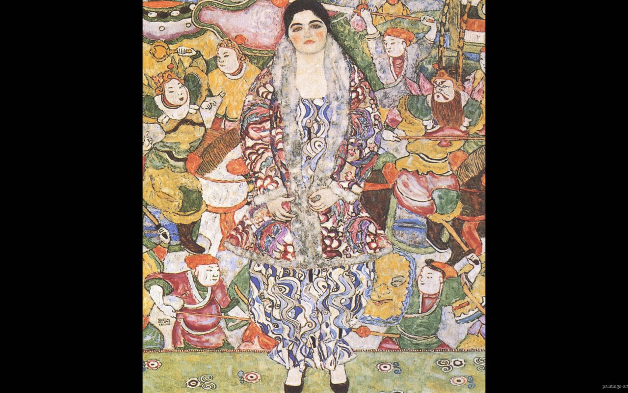 Картина Густава Климта - Фридерика Мария