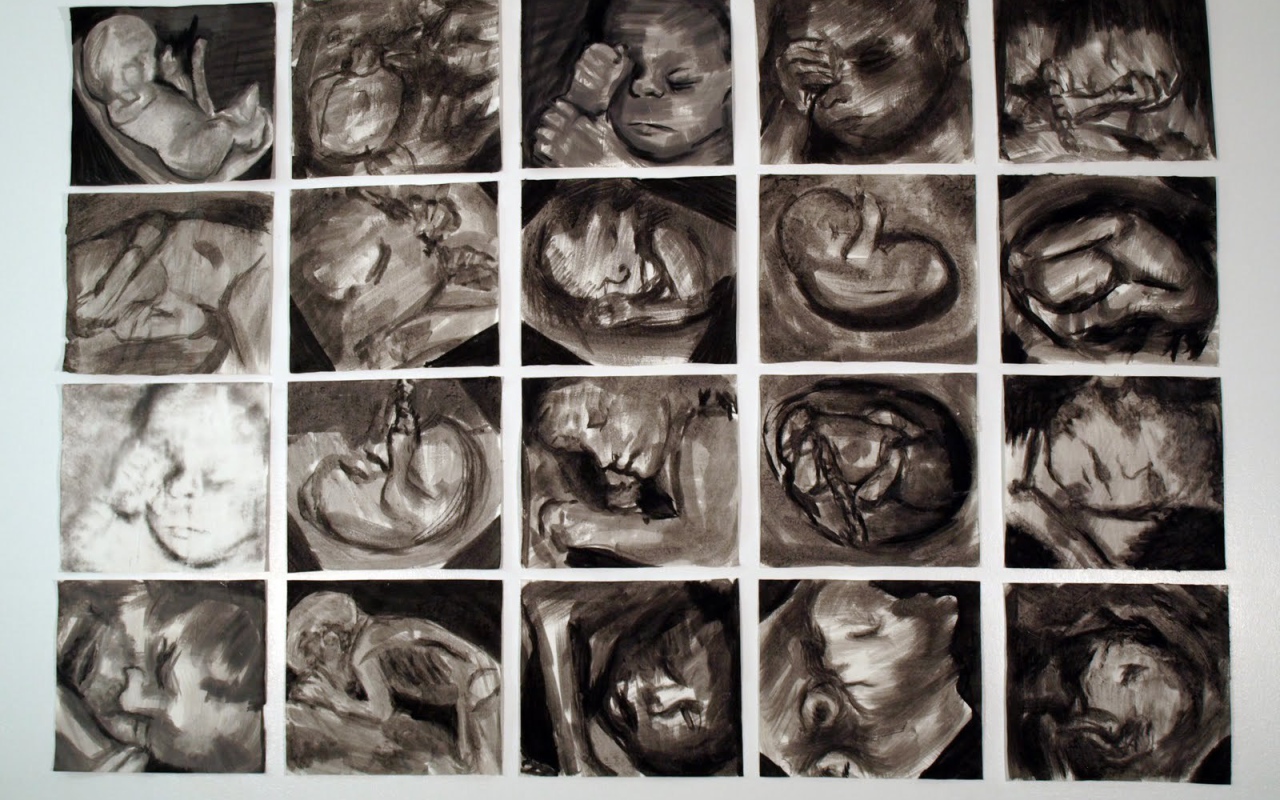 Картина Марлен Дюма - Плод