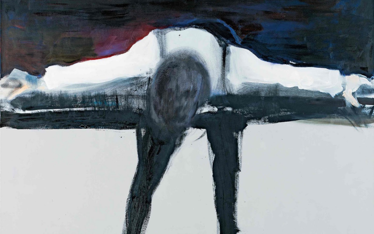 Картина Марлен Дюма - Измерение себе могилу