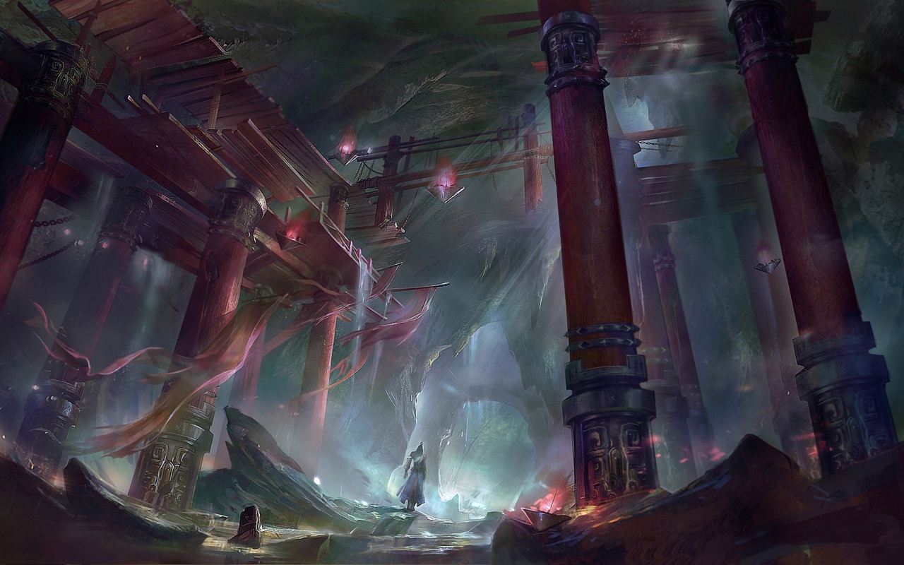 Фантастическая Картина Ронгронг ванг