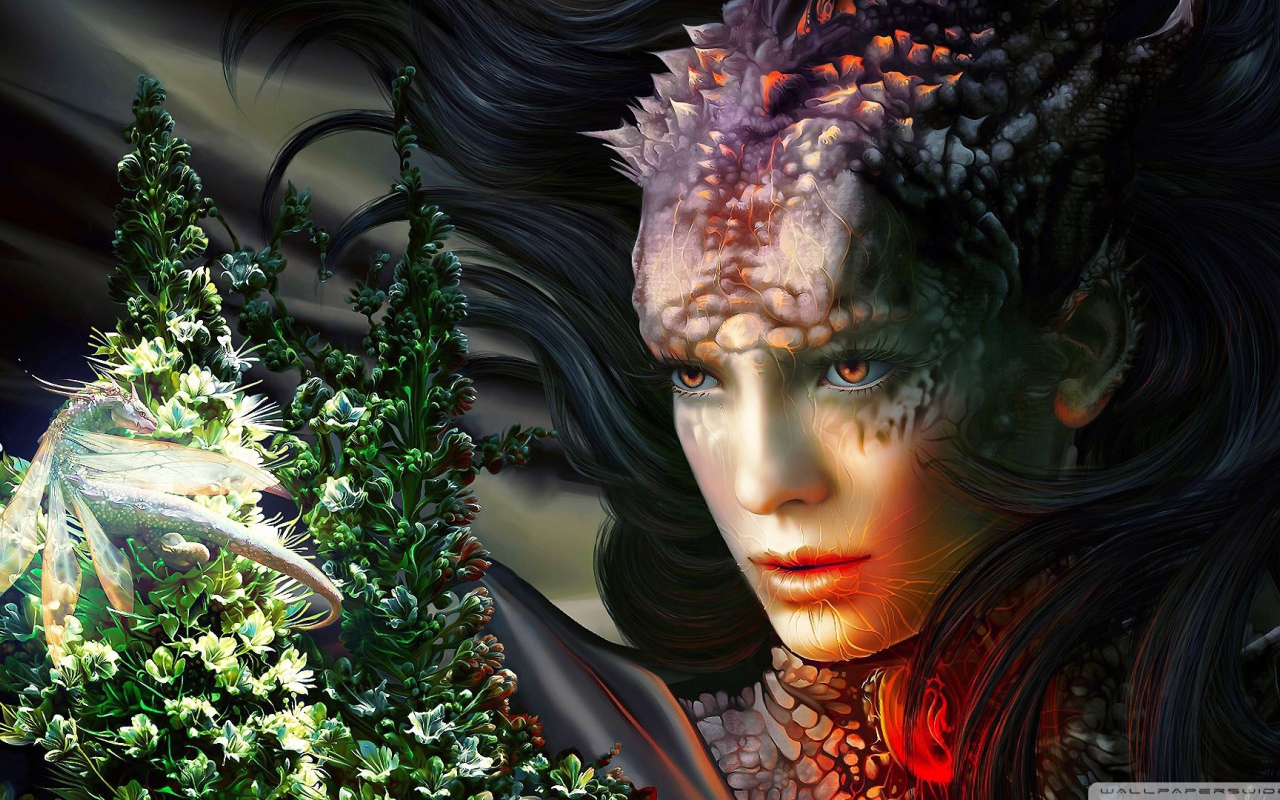 Женщина дракон