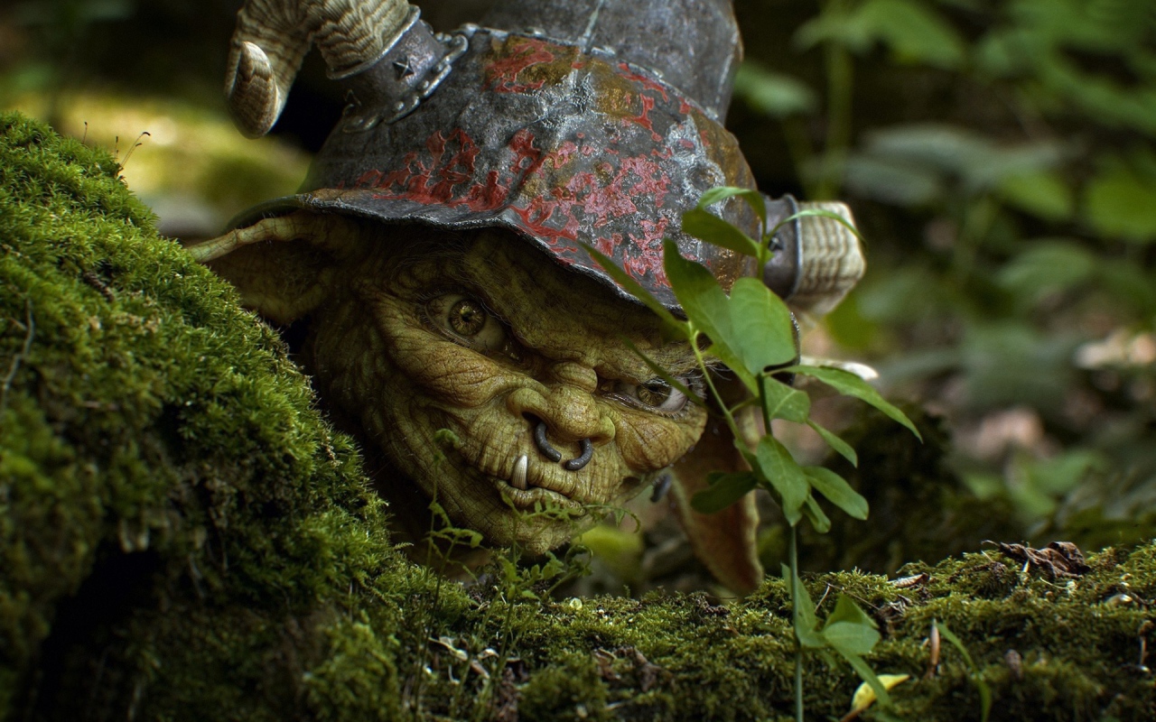 Зеленый гном