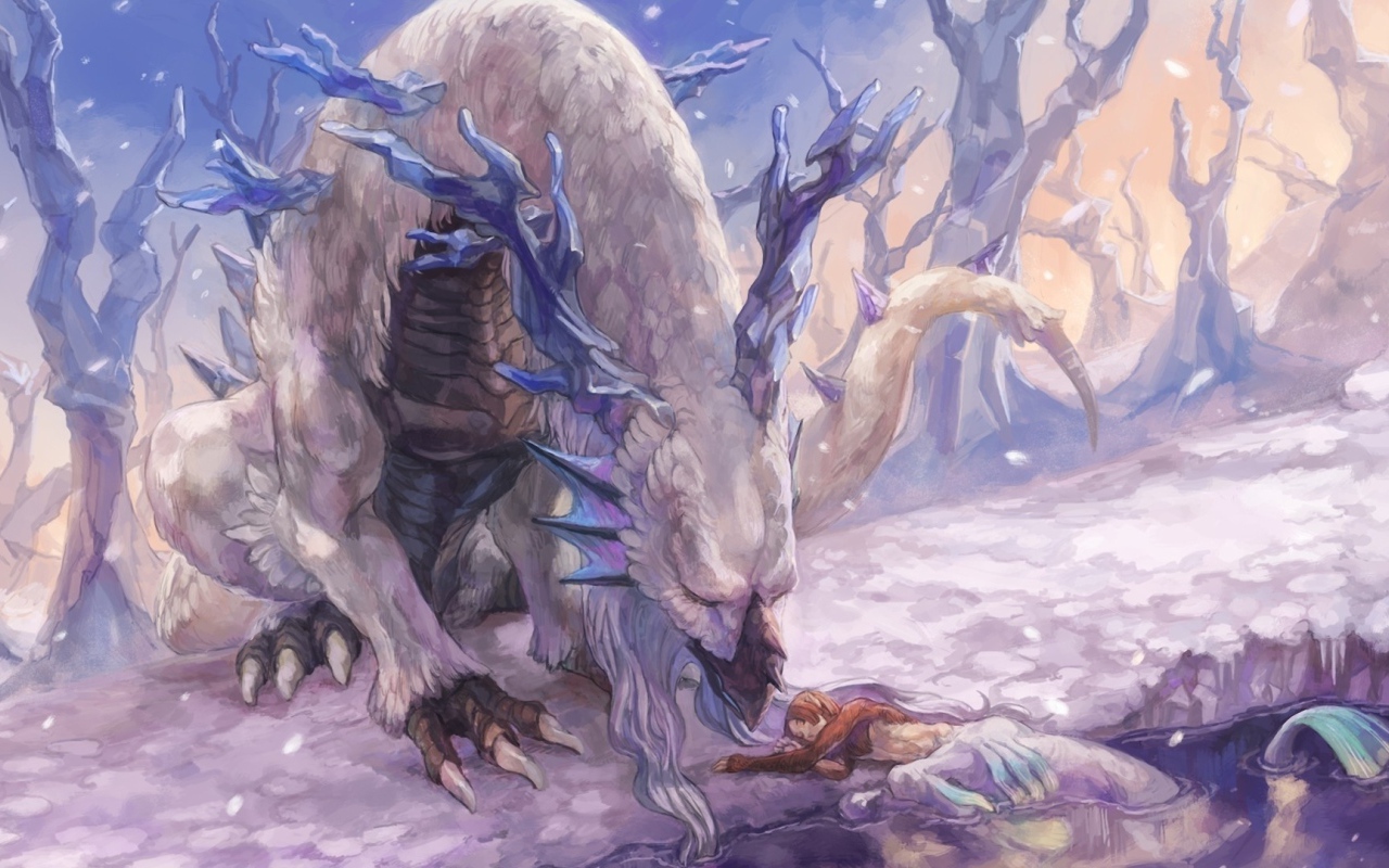 Ледяной дракон