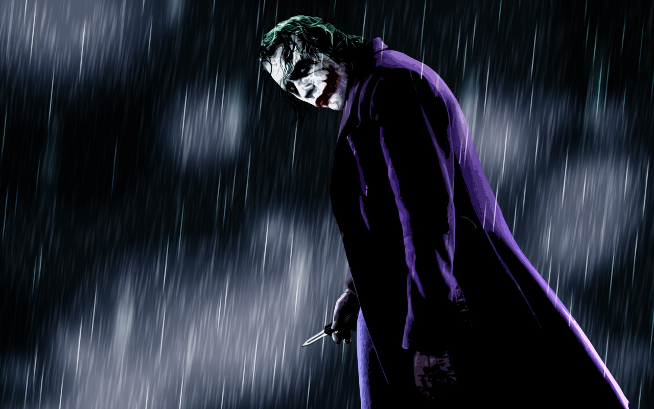 Джокер под дождем
