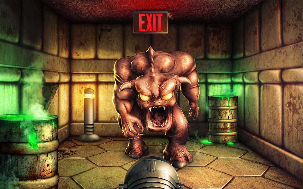 Монстр у выхода