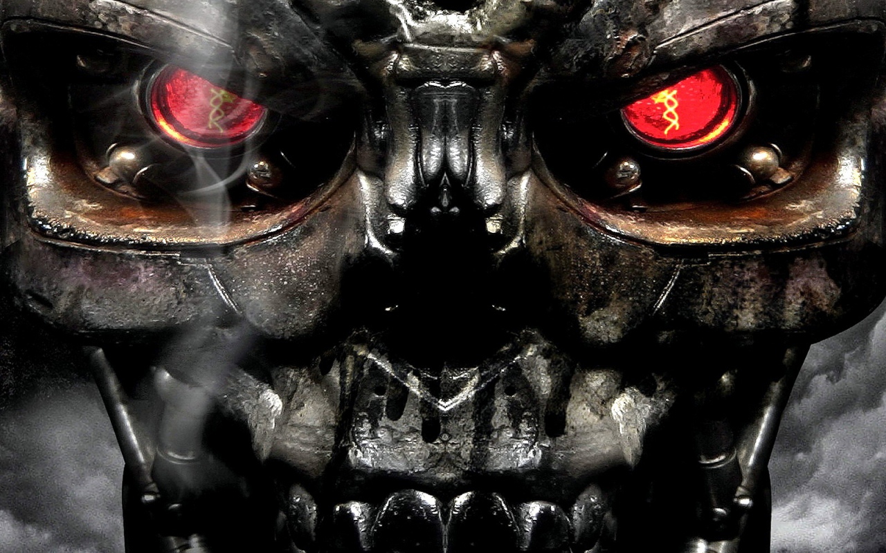 Красные глаза терминатора