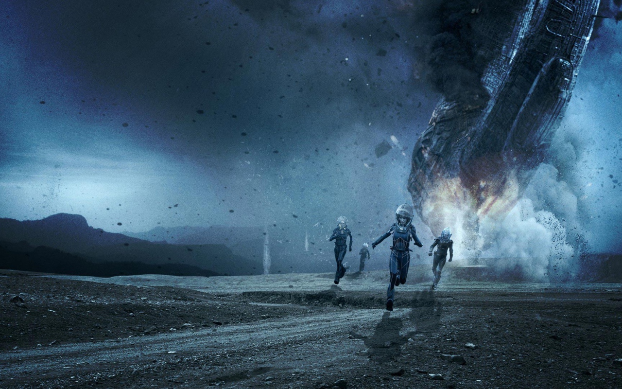 Крушение космического корабля