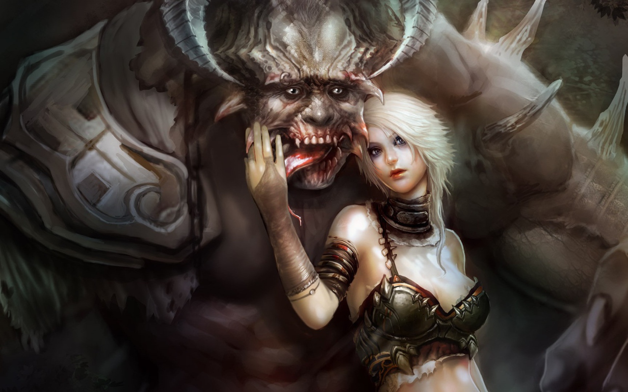 Девушка и чудовище