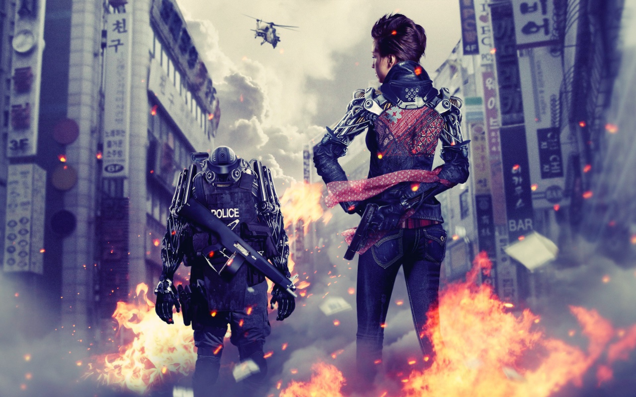 Робот полицейский