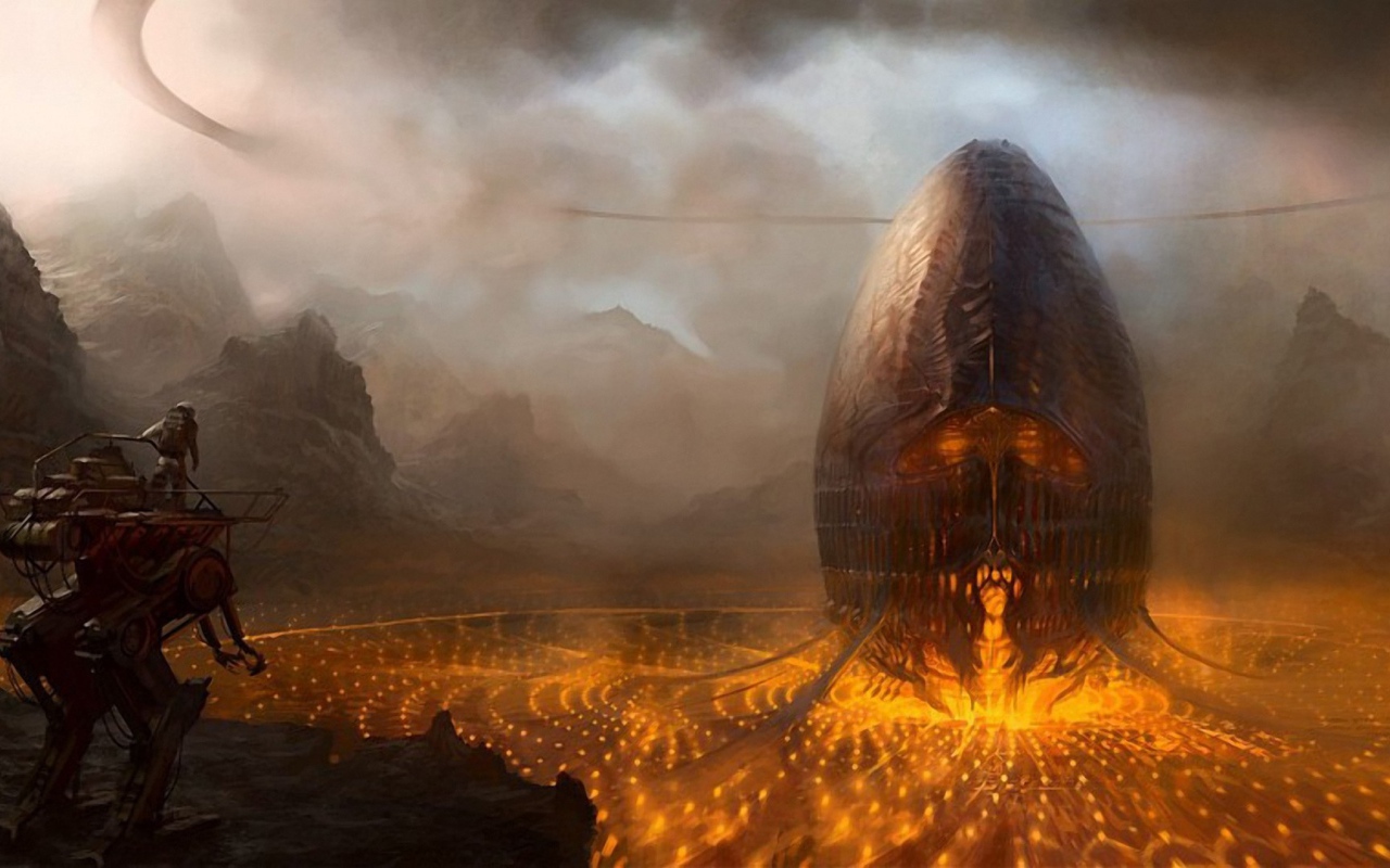 Инопланетный пейзаж