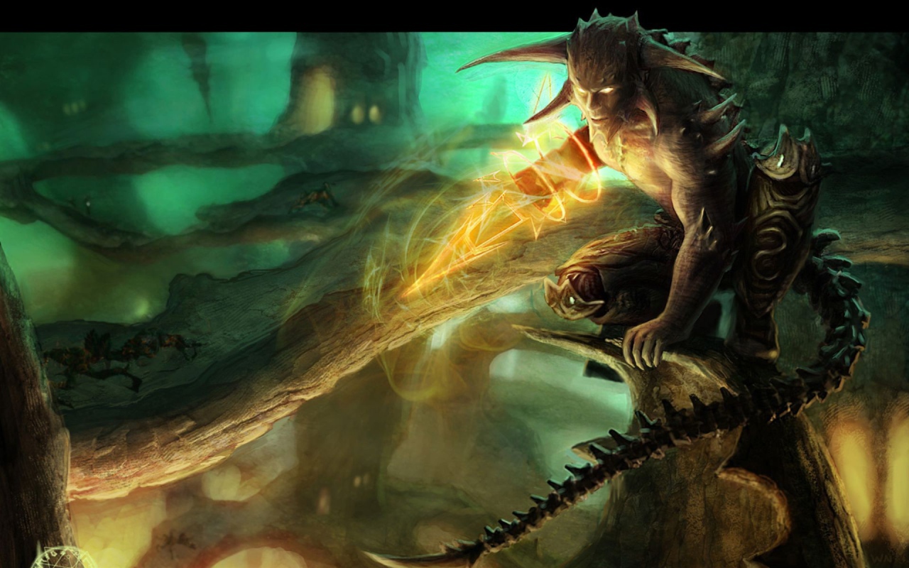 Демон на дереве