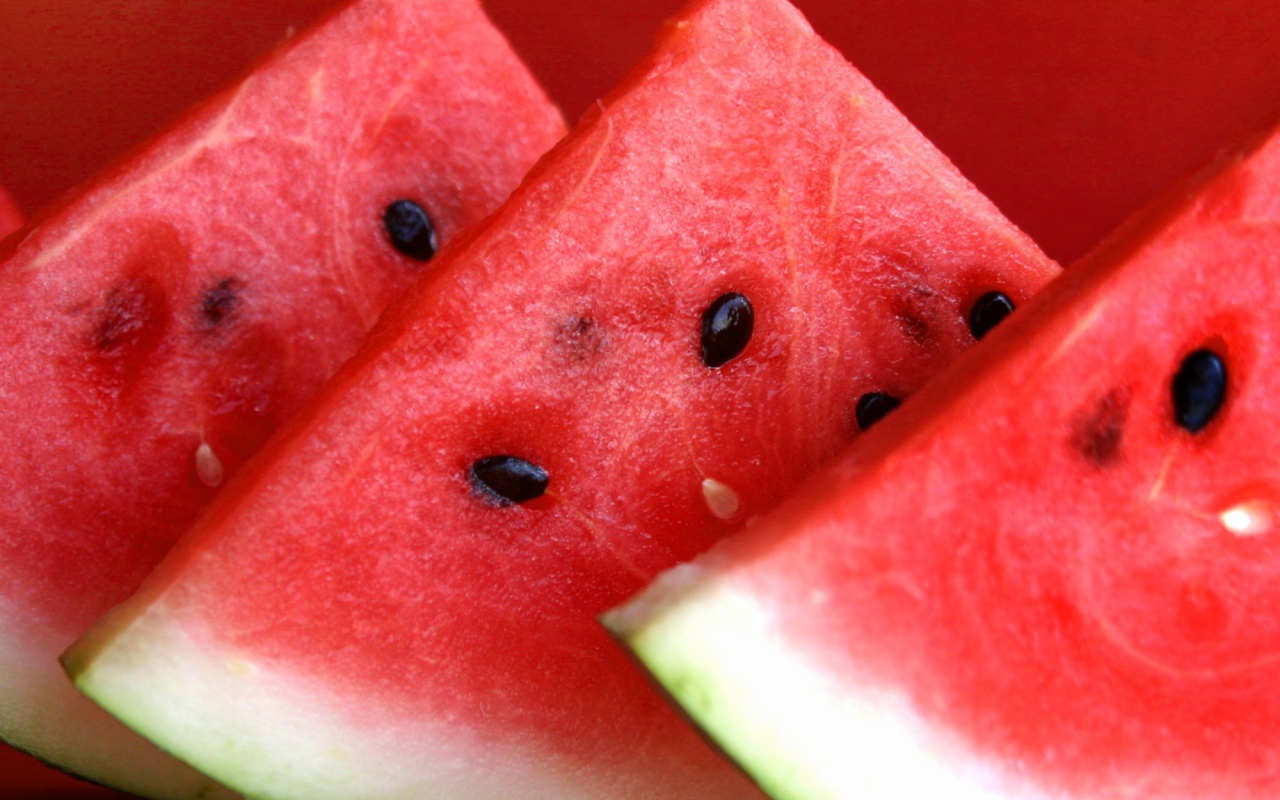 Delicious chunks of watermelon