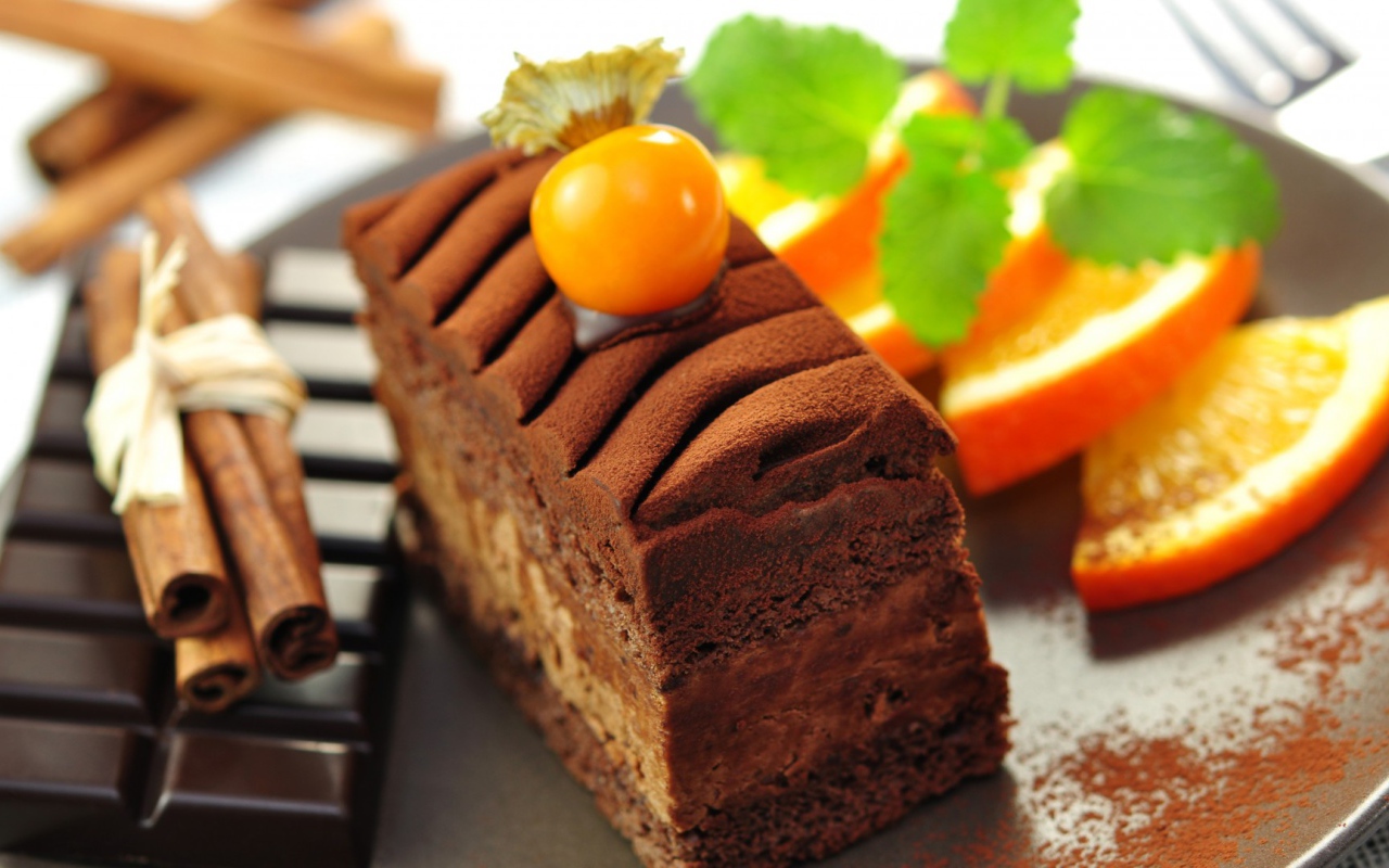 Торт с ванилью