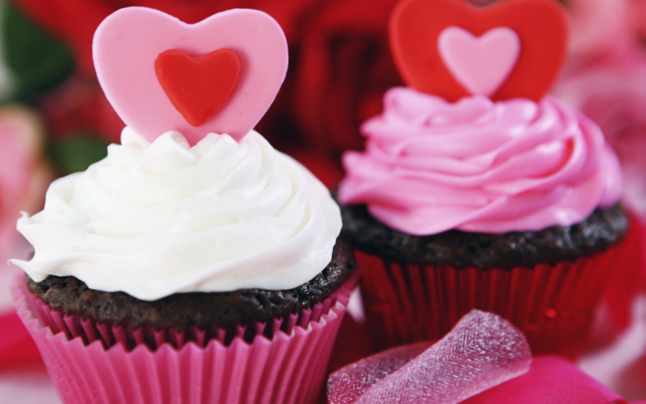 Кексы с нежным кремом