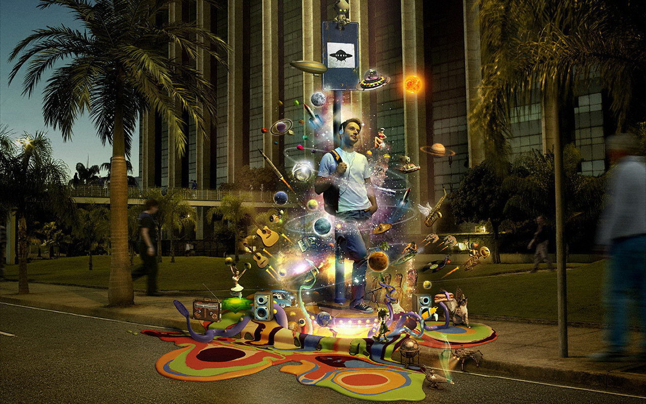 Человек с музыкой