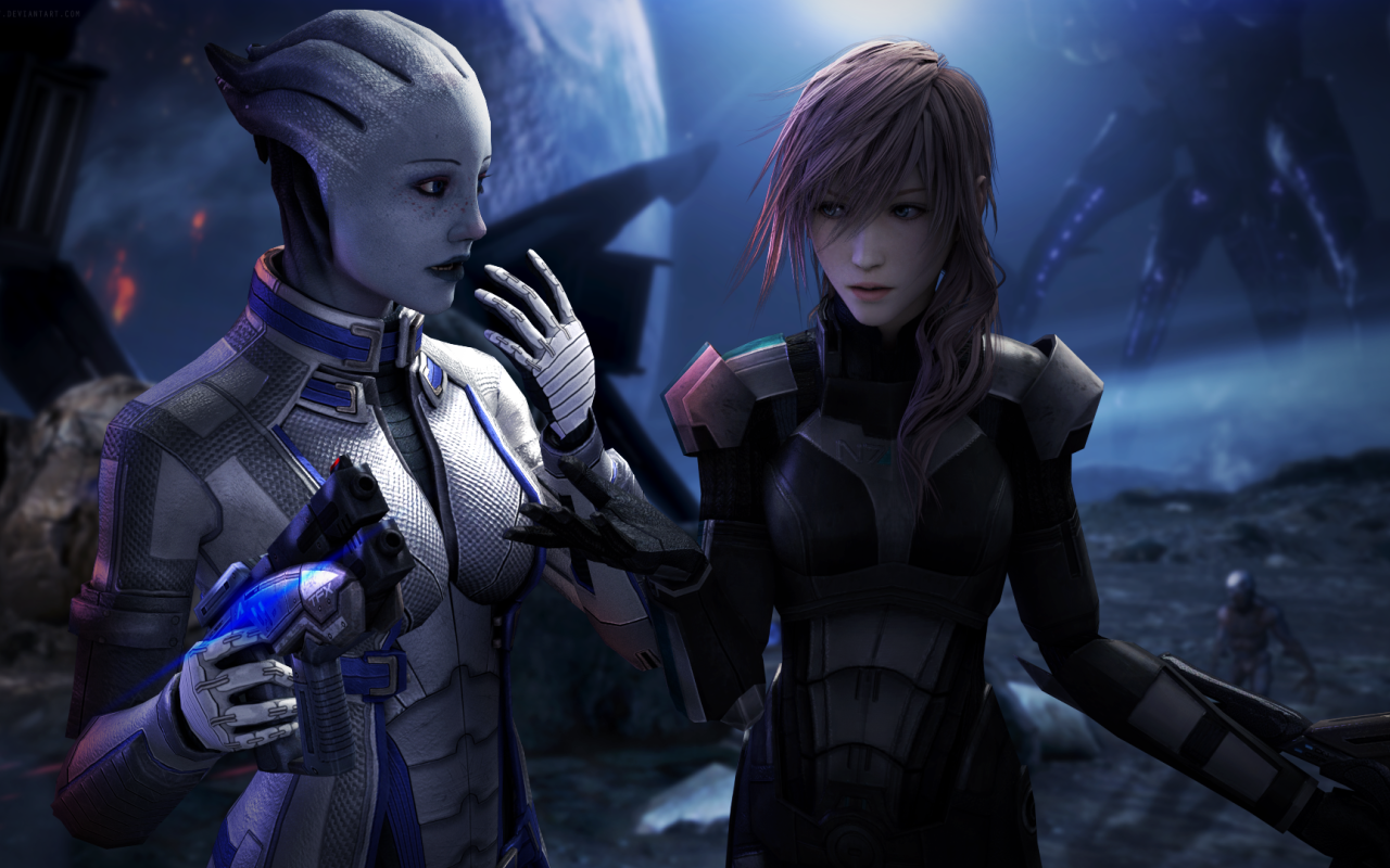 Асари в видео игре Mass Effekt