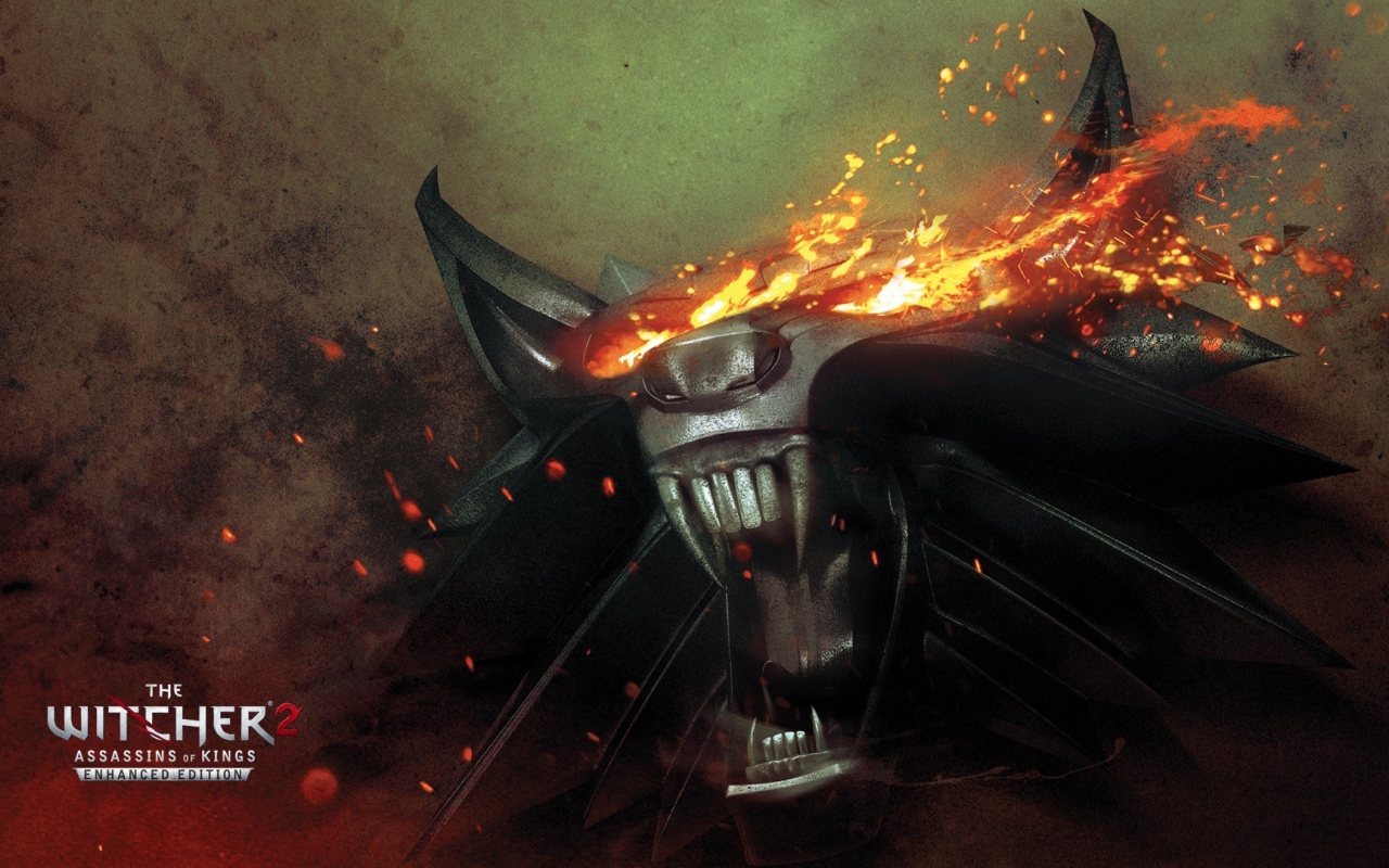 Горящие глаза в игре Ведьмак