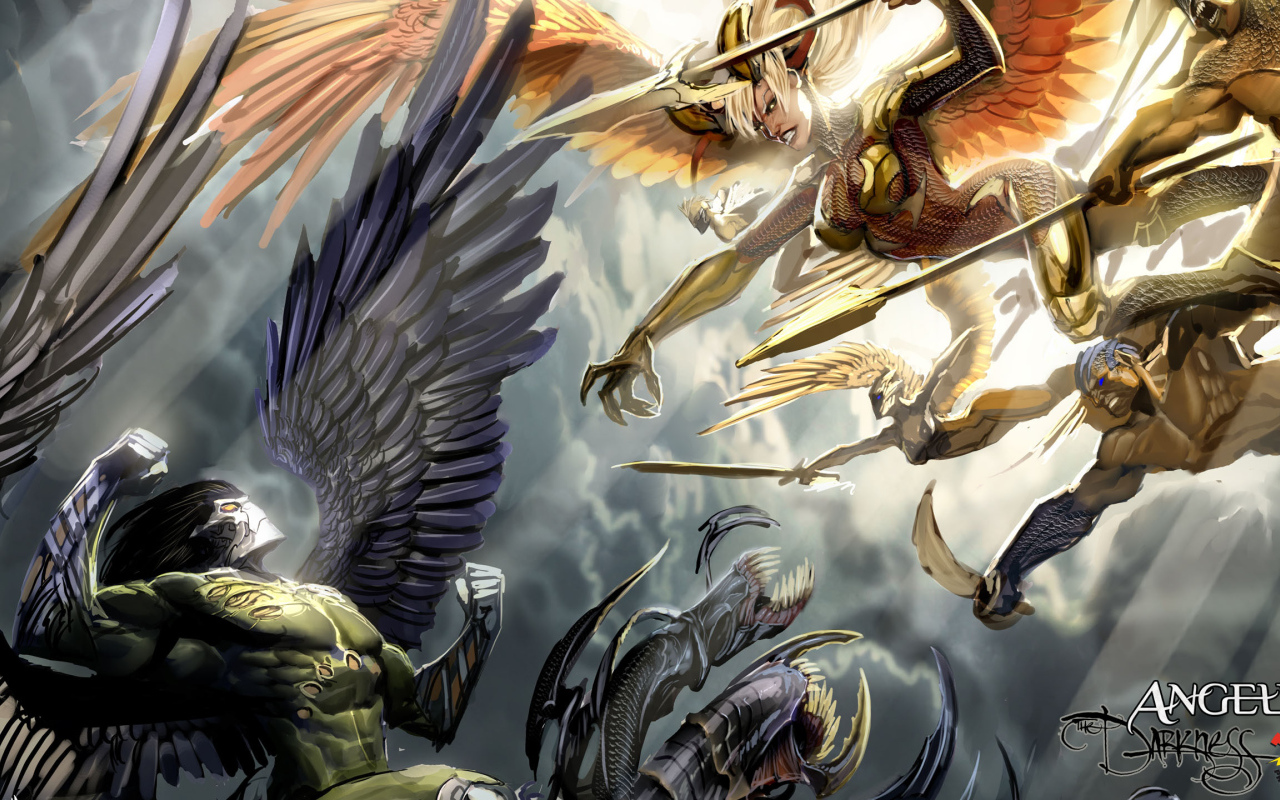 Битва белых и черных ангелов