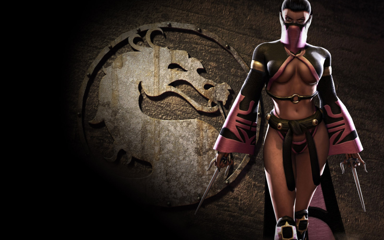 Логотип видео игры Мортал Комбат