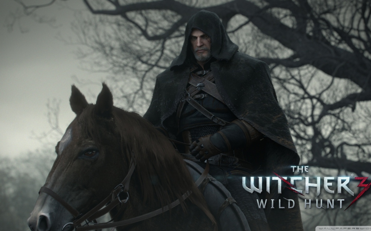 Всадник из игры Ведьмак