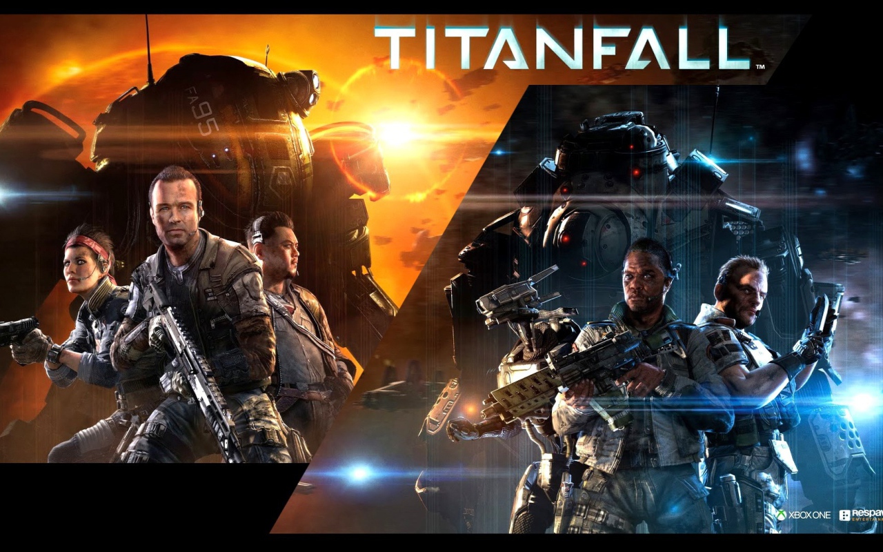 Постер игры Titanfall