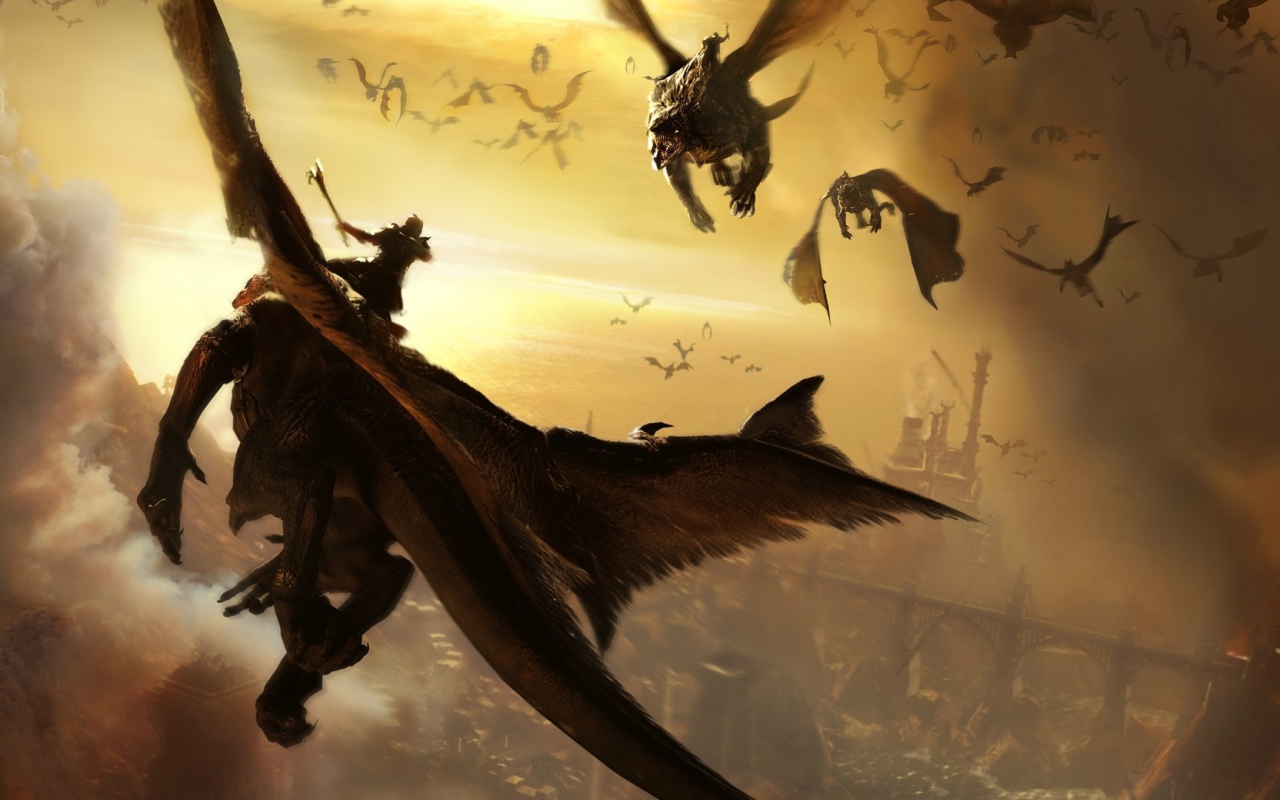 Воины на драконах