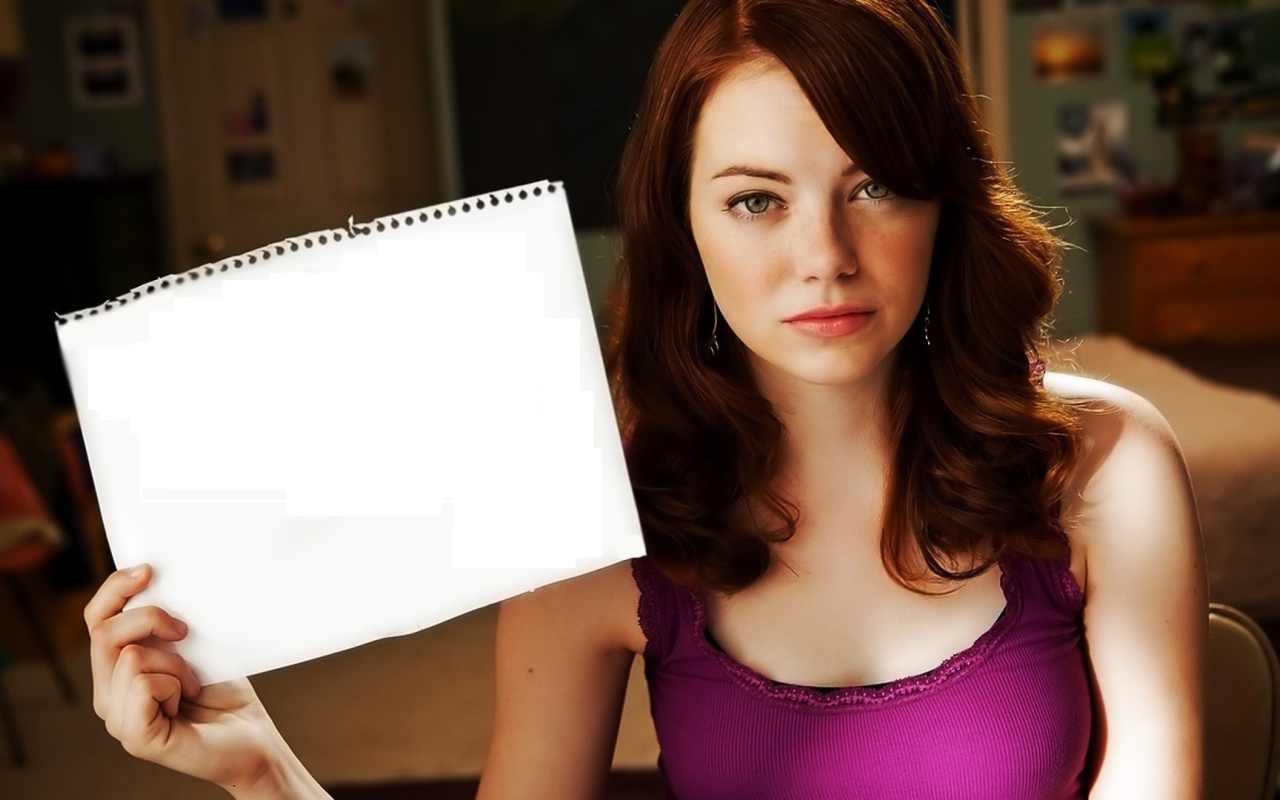 Горячая Эмма Стоун