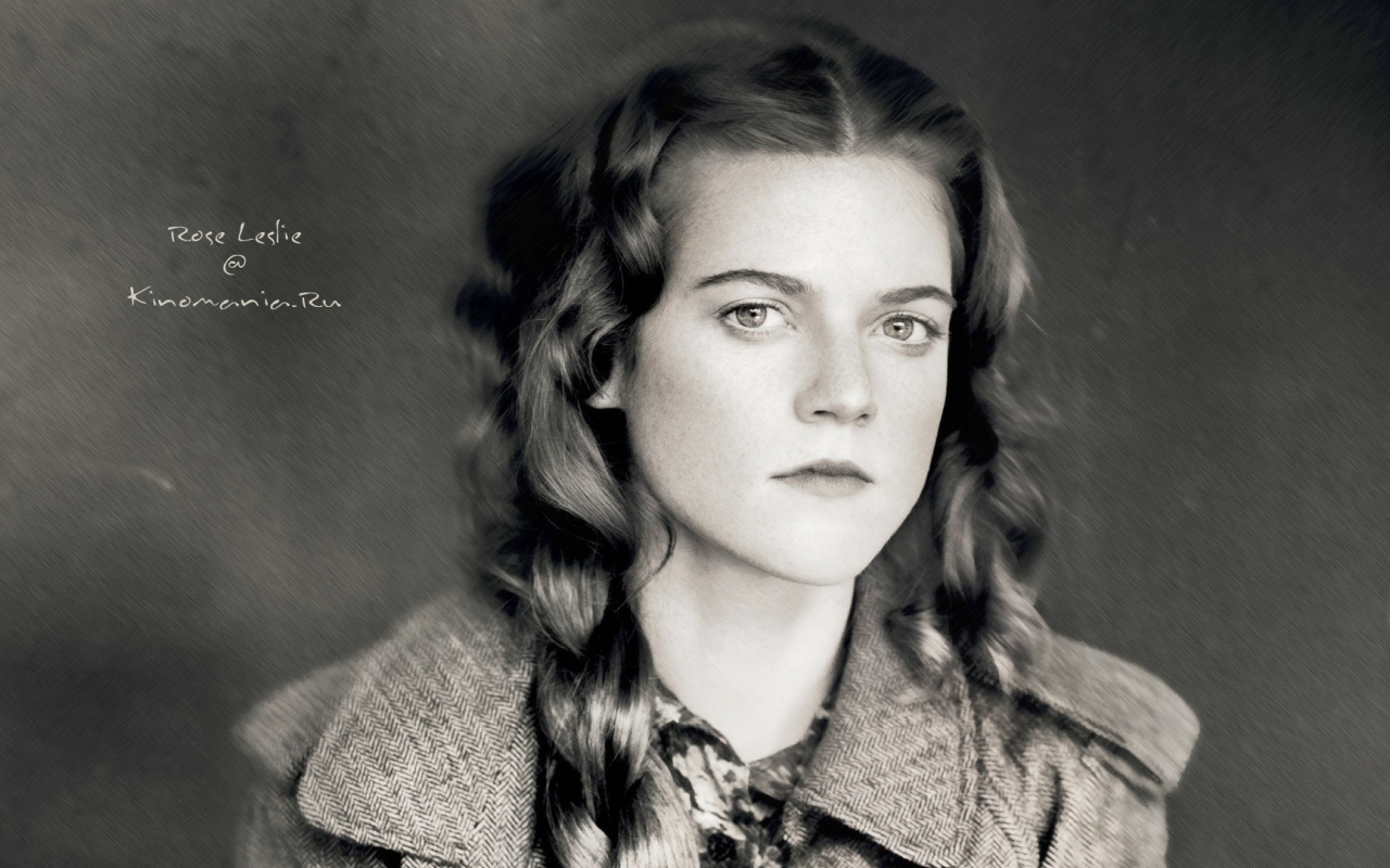 Популярная модель Роуз Лесли