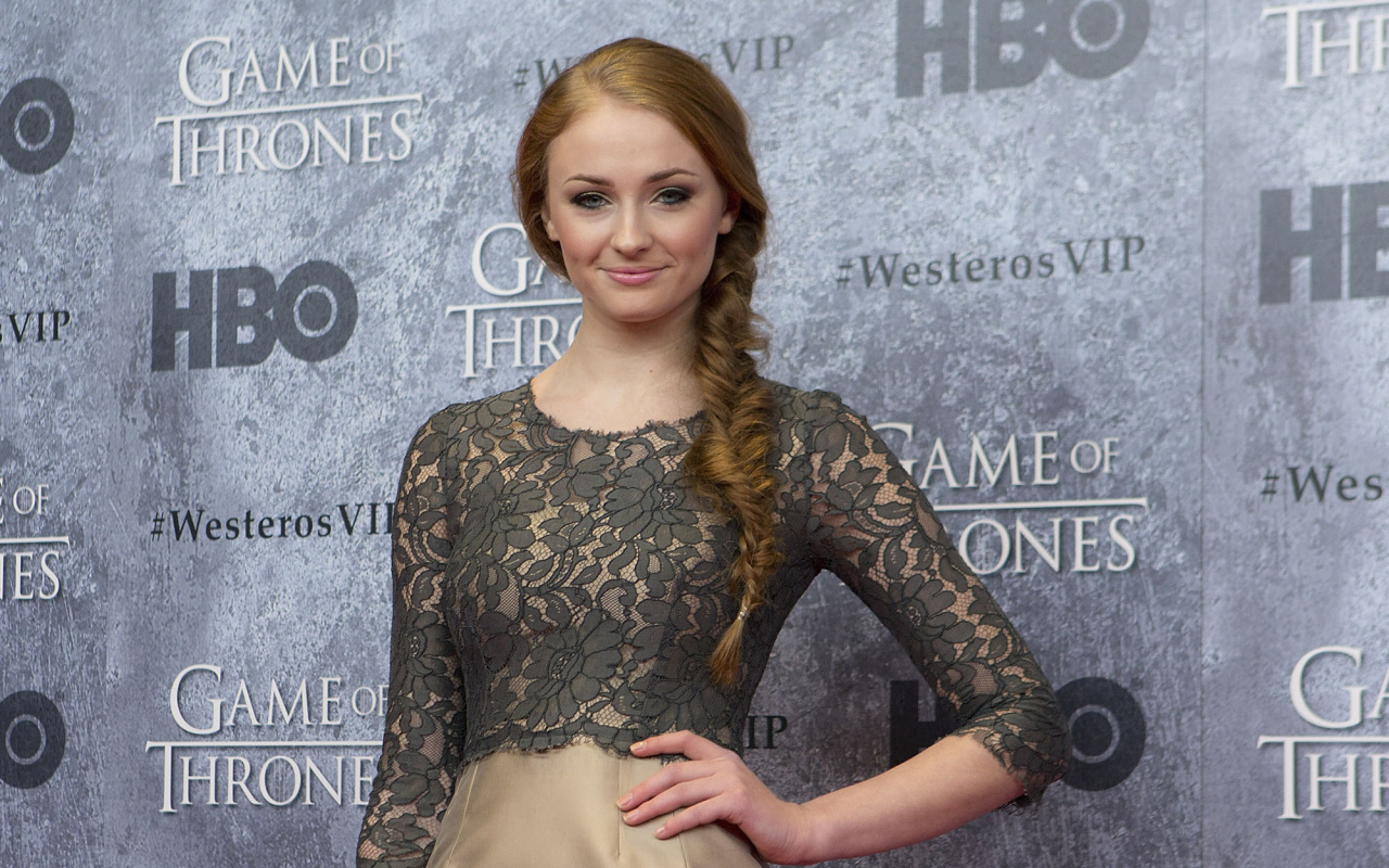 Красивая Софи Тернер