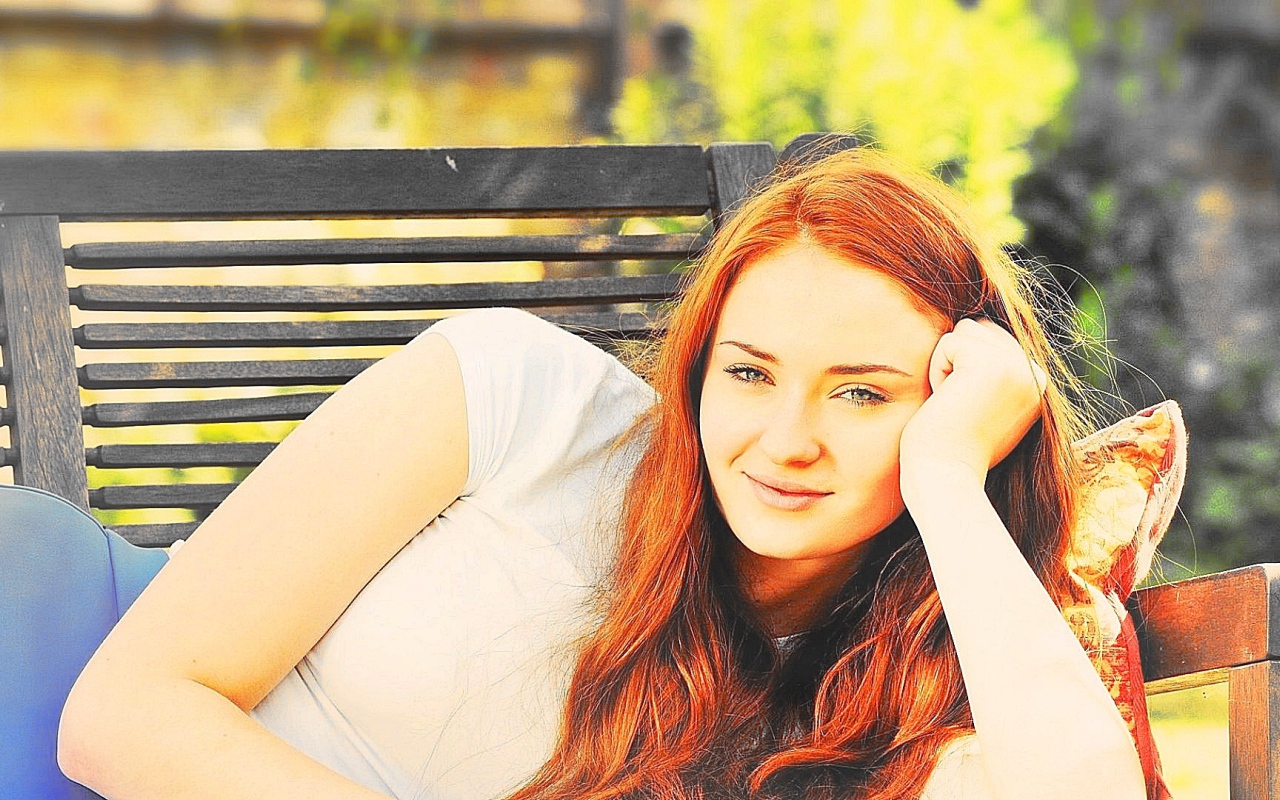 Очаровательная актриса Софи Тернер