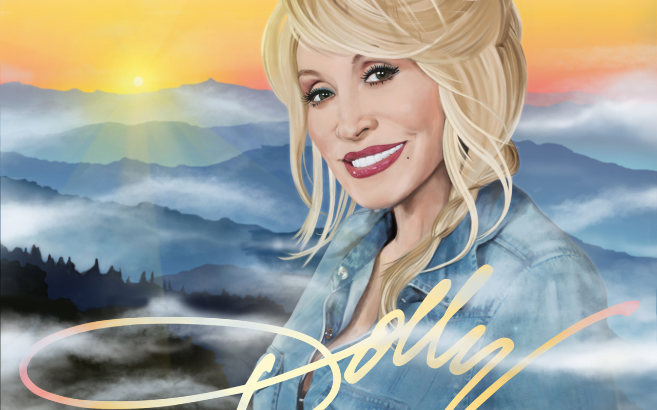 Очаровательная модель Долли Партон