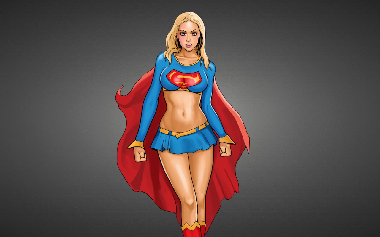 Супер девушка