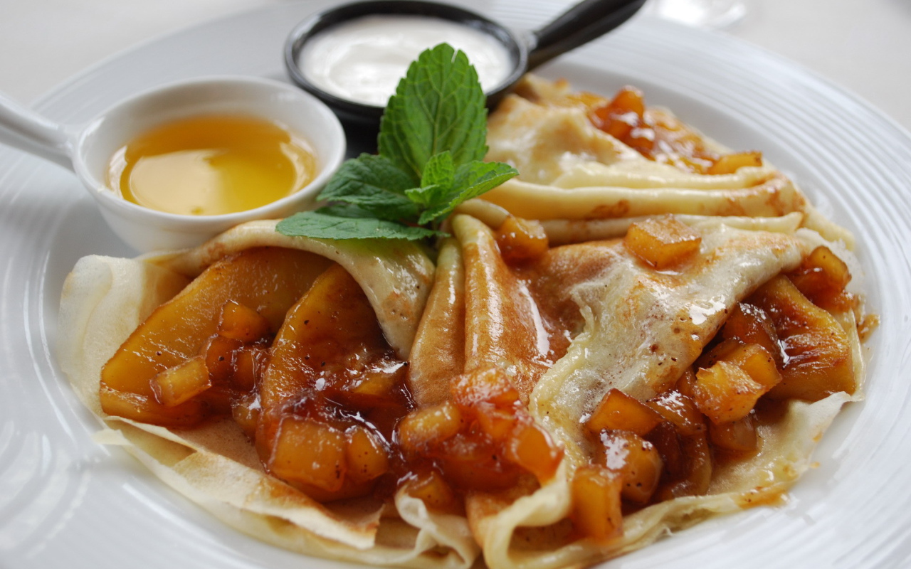 Вкусный натюрморт на Масленицу