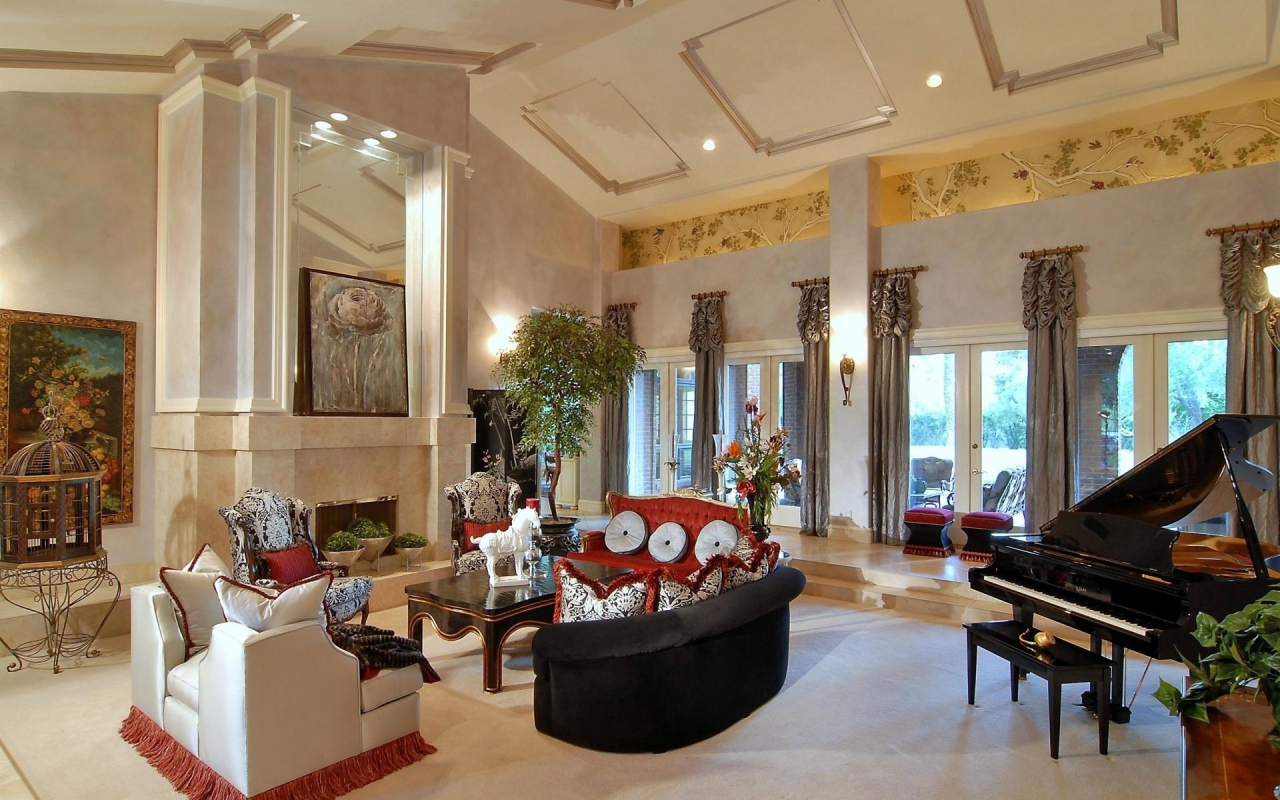 Зал с роялем