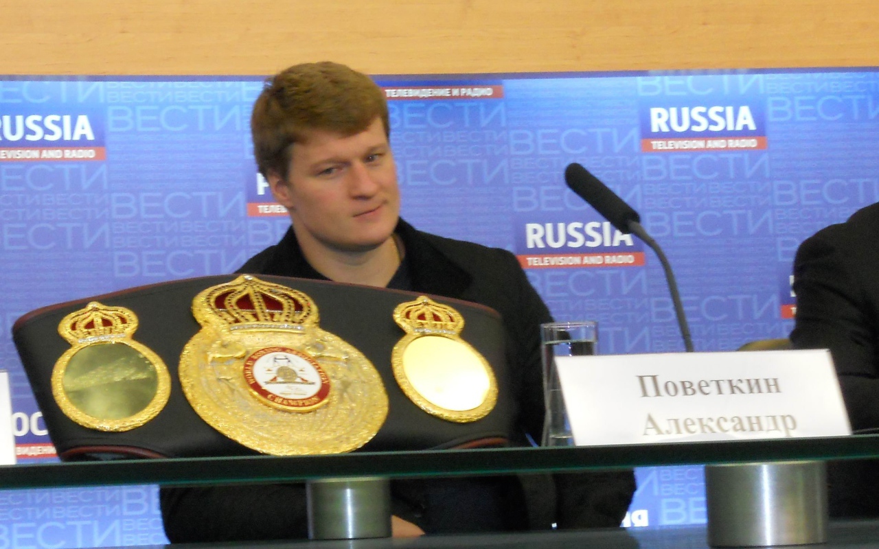 Популярный человек Александр Поветкин
