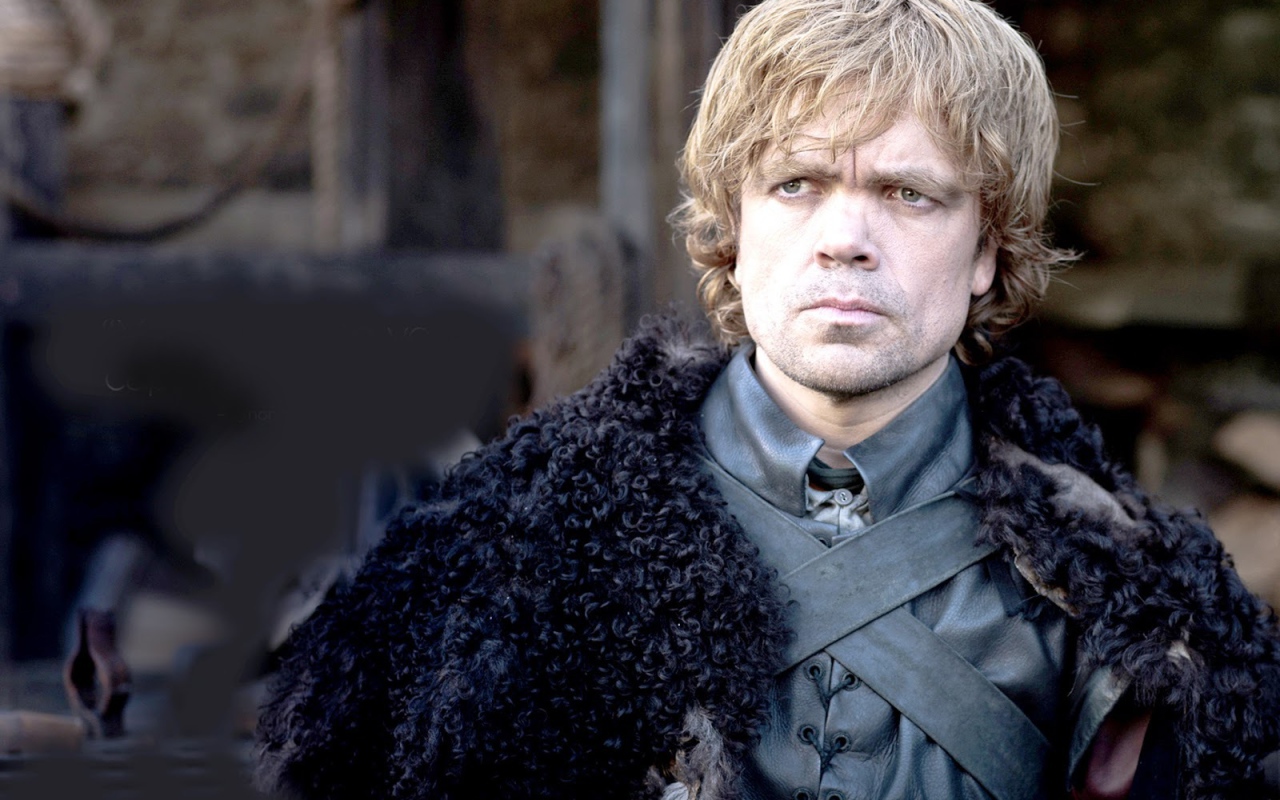 Dwarf Tyrion Lannister from Game of Thrones TV series