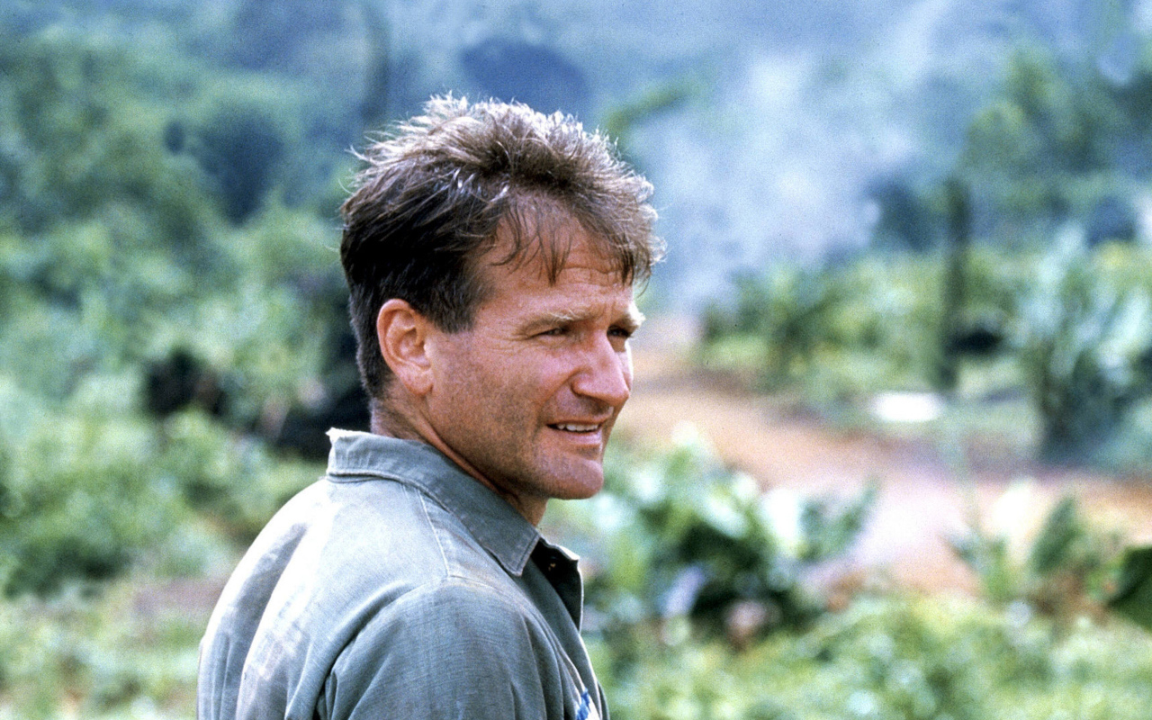 Актер Робин Уильямс во Вьетнаме